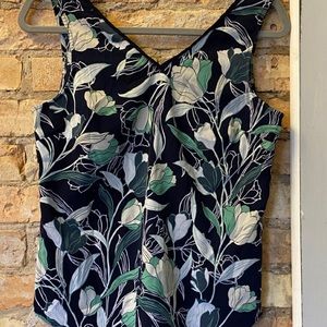 Banana Republic Floral Top Size S
